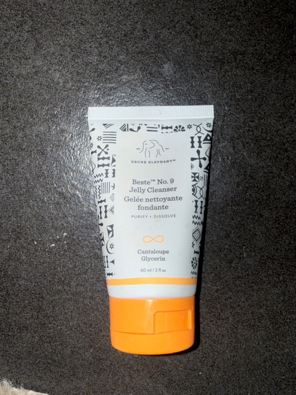Drunk Elephant Beste No.9 Jelly Cleanser - White & Orange